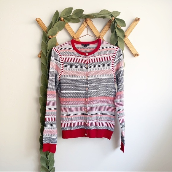 Brooks Brothers Striped Cardigan